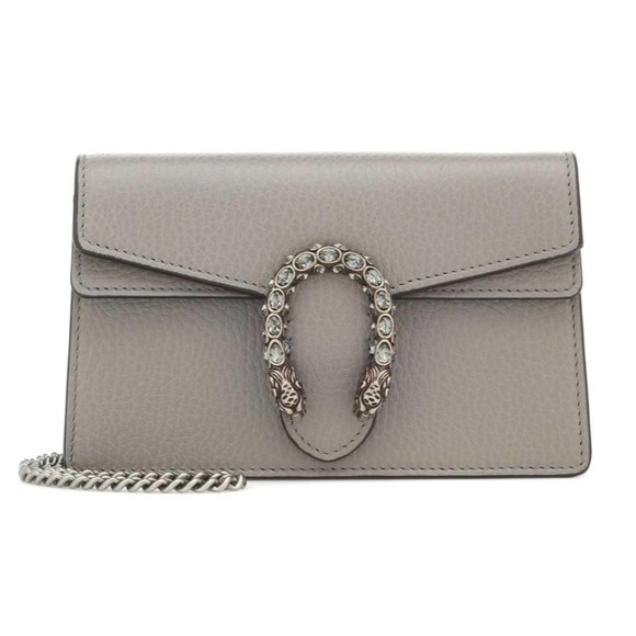 GUCCI Dionysus super mini crystal embellished bag - Picture 1 of 5